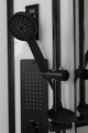 Душевая кабина Niagara Premium NG-6902-01G BLACK (100х100х210) низкий поддон(16см),черный,стекло тонированное,4 места 69020134GBLACK