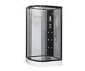 Душевая кабина Niagara Ultra NG-1903-01R (120х80х220) низкий поддон(16см),черный,стекло тонированное,4 места 19030134R