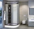 Душевая кабина Niagara Ultra NG-1903-01L (120х80х220) низкий поддон(16см),черный,стекло тонированное,4 места 19030134L