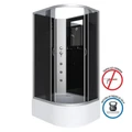 Душевая кабина Niagara Classic NG-2510-14LBKG (120х80х200) высокий поддон(40см),стекло тонированное,4 места 25101434LBKG