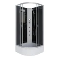 Душевая кабина Niagara Classic NG-3502-14BKG (100х100х200) средний поддон(26см),стекло тонированное,4 места 35021434BKG