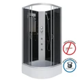 Душевая кабина Niagara Classic NG-3502-14BKG (100х100х200) средний поддон(26см),стекло тонированное,4 места 35021434BKG