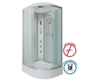 Душевая кабина Niagara Classic NG-33184-14LF (110х80х215) средний поддон(26см),стекло матовое,4 места 331844LF