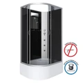 Душевая кабина Niagara Classic NG-2510-14RBKG (120х80х200) высокий поддон(40см),стекло тонированное,4 места 25101434RBKG