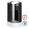 Душевая кабина Niagara Classic NG-2510-14LBK (120х80х200) высокий поддон(40см),стекло тонированное,4 места 25101434LBK