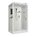 Душевая кабина Niagara Standart ST120/90/15Q (120х90х215) прямоугольник,поддон 15см,распашная,проф.белый,3 места ST120/90/15Q