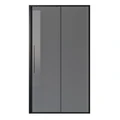 Дверь в нишу Niagara Nova NG-85-12TB (120х195) черный матовый,стекло тонированное,дверь раздвижная,1 место NG-85-12TB
