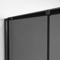 Дверь в нишу Niagara Nova NG-85-12TB (120х195) черный матовый,стекло тонированное,дверь раздвижная,1 место NG-85-12TB