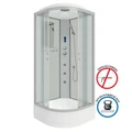 Душевая кабина Niagara Classic NG-3301-14F (90х90х215) средний поддон(26см),стекло матовое,4 места 33011424F