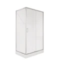 Душевое ограждение Niagara Nova NG-6612-08 (120х80х195) прямоугольник,хром,дверь раздвижная,стекло прозрачное,1 место 661208123
