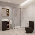 Душевое ограждение Niagara Nova NG-6612-08 (120х80х195) прямоугольник,хром,дверь раздвижная,стекло прозрачное,1 место 661208123