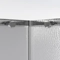 Душевое ограждение Niagara Nova NG-3622-34 (80х80х195) квадрат,хром,двери раздвижные,стекло шиншилла,1 место NG-3622-34