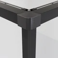 Душевое ограждение Niagara Nova NG-6822-34ВLACK (80х80х195) квадрат,черный матовый,двери раздвижные,стекло прозрачное,1 место NG-6822-34BLACK