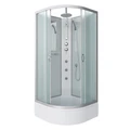 Душевая кабина Niagara Classic NG-3301-14BKTG (90х90х210) средний поддон(26см),стекло матовое,4 места 33011424BKTG