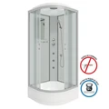 Душевая кабина Niagara Classic NG-3301-14G (90х90х215) средний поддон(26см),стекло матовое,4 места 33011424G