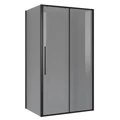 Душевое ограждение Niagara Nova NG-85-12TB-TB90-34 (120х90х195) прямоугольник,черный матовый,дверь раздвижная,стекло тонированное,2 места NG-85-12TB-TB90-34