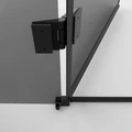 Душевое ограждение Niagara Nova NG-2831-34BLACK (90х90х195) квадрат,черный матовый,дверь распашная,стекло тонированное,1 место NG-2831-34BLACK