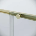 Душевое ограждение Niagara Nova NG-44-11ASG-A90SG-34 (110х90х195) прямоугольник,раздвижная,золото сатин,стекло прозрачное,2 места NG-44-11ASG-A90SG-34