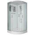 Душевая кабина Niagara Premium NG-6002-01 (100х100х210) низкий поддон(16 см),стекло прозрачное,4 места 60020114