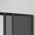 Душевое ограждение Niagara Nova NG-2822-34BLACK (80х80х195) квадрат,черный матовый,двери раздвижные,стекло тонированное,1 место NG-2822-34BLACK