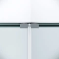 Душевое ограждение Niagara Nova NG-6638-90 (90х90х195) трапеция,хром,двери раздвижные,стекло прозрачное,1 место NG-6638-90
