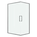 Душевое ограждение Niagara Nova NG-6336-1290GR (120х90х195) прямоугольник,графит,двери раздвижные,стекло прозрачное,1 место NG-6336-1290GR