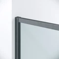 Душевое ограждение Niagara Nova NG-6336-1290GR (120х90х195) прямоугольник,графит,двери раздвижные,стекло прозрачное,1 место NG-6336-1290GR