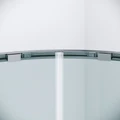Душевое ограждение Niagara Nova NG-6637-90 (90х90х195) четверть круга,хром,двери раздвижные,стекло прозрачное,1 место NG-6637-90