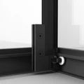 Душевое ограждение Niagara Nova NG-6833-34ВLACK (90х90х195) квадрат,черный матовый,двери раздвижные,стекло прозрачное,1 место NG-6833-34BLACK