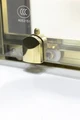 Душевое ограждение Niagara Nova NG-42-9AG-A80G (90х80х195) прямоугольник,золото,двери раздвижные,стекло прозрачное,2 места NG-42-9AG-A80G