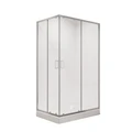 Душевое ограждение Niagara Nova NG-6610-08 (120х80х195) прямоугольник,хром,двери раздвижные,стекло прозрачное,1 место 661008111