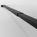 Душевая перегородка Niagara Nova NG-689-10TBLACK (100х200) черный матовый,стекло тонированное,1 место NG-689-10TBLACK