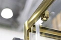 Дверь в нишу Niagara Nova NG-42-10AG (100х195) золото,двери раздвижные,стекло прозрачное,1 место NG-42-10AG