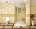 Душевая кабина Niagara Luxe NG-7711GR (90x120х215) низкий поддон(15см),дверь раздвижная,стенки золото,6 мест 7711GR