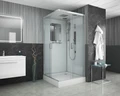 Душевая кабина Niagara Premium NG-6002-01GQ (100х100х210) низкий поддон(16 см),стекло прозрачное,4 места 60020114GQ