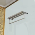 Душевая кабина Niagara Luxe NG-7714G (100x90х215) низкий поддон(15см),дверь распашная,стенки золото,5 мест 7714G
