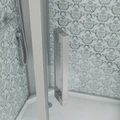 Душевая кабина Niagara Luxe NG-7799WBK (90x90х210) низкий поддон(15см),дверь распашная,стенки серебро,без крыши,4 места 7799WBK