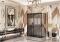 Боковая стенка Ambassador Benefit 90HBB (90х200) черный,стекло тонированное,1 место 90HBB