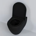 Унитаз Queen 113T20201R (570*360*400) ЧЁРНЫЙ МАТОВЫЙ подвесной БЕЗОБОДКОВЫЙ, 1 место 113T20201R
