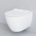 Унитаз Queen 113T20001R (570*360*400) БЕЛЫЙ подвесной БЕЗОБОДКОВЫЙ, 1 место 113T20001R
