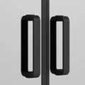 Дверь в нишу Ambassador Forsa 17021221AB (150х200) черный,стекло прозрачное,раздвижная,1 место 17021221AB