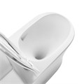 Унитаз напольный Grossman Thin Rim GR-5607SQ (656х370х796) тонкий ободок,белый,моноблок с тонкой крышкой,микролифт,смыв торнадо,1 место GR-5607SQ