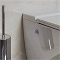 Унитаз подвесной Grossman impuls GR-5501 (590х360х385) безободковый,белый с тонкой крышкой,микролифт,1 место GR-5501