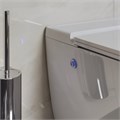 Унитаз подвесной Grossman impuls GR-5502 (570х360х375) безободковый,белый с тонкой крышкой,микролифт,1 место GR-5502