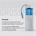 Унитаз подвесной Grossman impuls GR-5502 (570х360х375) безободковый,белый с тонкой крышкой,микролифт,1 место GR-5502