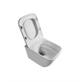 Унитаз подвесной Grossman Thin Rim GR-5603S (520х365х345) тонкий ободок,белый с тонкой крышкой,микролифт,1 место GR-5603S