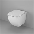 Унитаз подвесной Grossman Thin Rim GR-5603S (520х365х345) тонкий ободок,белый с тонкой крышкой,микролифт,1 место GR-5603S