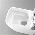 Унитаз подвесной Grossman Thin Rim GR-5603S (520х365х345) тонкий ободок,белый с тонкой крышкой,микролифт,1 место GR-5603S