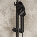 Душевая стойка Grossman Cosmo 500.K35.02.210 с верхним душем,ручной лейкой и смесителем,черный матовый,1 место 500.K35.02.210
