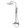 Душевая стойка Grossman Pragma 500.K35.03.100 с верхним душем,ручной лейкой и смесителем,хром глянцевый,1 место 500.K35.03.100